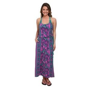 The North Face patterned maxi dress. Size medium